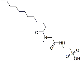 2-[[2-(dodecanoyl-methyl-amino)acetyl]amino]ethanesulfonic acid CAS#: 50613-54-2