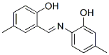 2-{[(2-hydroxy-4-methylphenyl)imino]methyl}-4-methylphenol CAS#: 54825-06-8