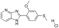 2-[2-methoxy-4-(methylthio)phenyl]-1H-imidazo[4,5-b]pyridine monohydrochloride CAS#: 53930-22-6