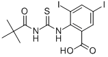 2-[[[(2,2-DIMETHYL-1-OXOPROPYL)AMINO]THIOXOMETHYL]AMINO]-3,5-DIIODO-BENZOIC ACID CAS#: 532939-85-8