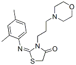 2-[(2,4-Dimethylphenyl)imino]-3-[3-(4-morpholinyl)propyl]-4-thiazolidinone CAS#: 55469-59-5