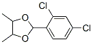2-(2,4-dichlorophenyl)-4,5-dimethyl-1,3-dioxolane CAS#: 5436-70-4