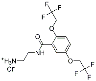 2-([2,5-BIS(2,2,2-TRIFLUOROETHOXY)BENZOYL]AMINO)-1-ETHANAMINIUM CHLORIDE CAS#: 57005-39-7