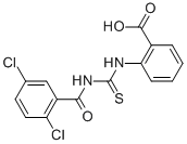 2-[[[(2,5-DICHLOROBENZOYL)AMINO]THIOXOMETHYL]AMINO]-BENZOIC ACID CAS#: 433956-80-0