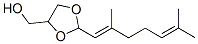 2-(2,6-dimethyl-1,5-heptadienyl)-1,3-dioxolane-4-methanol CAS#: 5694-82-6
