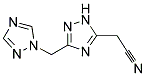 2-[3-(1H-1,2,4-TRIAZOL-1-YLMETHYL)-1H-1,2,4-TRIAZOL-5-YL]ACETONITRILE CAS#: 477852-49-6