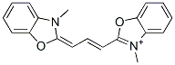 2-[3-(2,3-Dihydro-3-methylbenzoxazole-2-ylidene)-1-propenyl]-3-methylbenzoxazole-3-ium CAS#: 48198-86-3