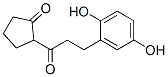 2-[3-(2,5-dihydroxyphenyl)-1-oxopropyl]cyclopentan-1-one CAS#: 50714-97-1