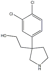 2-(3-(3,4-Dichlorophenyl)pyrrolidin-3-yl)ethanol CAS#: 52423-89-9