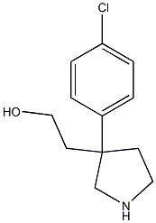 2-(3-(4-Chlorophenyl)pyrrolidin-3-yl)ethanol CAS#: 52423-70-8