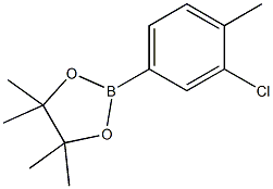 2-(3-CHLORO-4-METHYLPHENYL)-4,4,5,5-TETRAMETHYL-1,3,2-DIOXABOROLANE CAS#: 445303-10-6