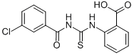 2-[[[(3-CHLOROBENZOYL)AMINO]THIOXOMETHYL]AMINO]-BENZOIC ACID CAS#: 462602-31-9