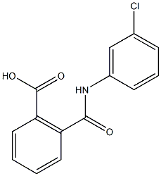 2-{[(3-CHLOROPHENYL)AMINO]CARBONYL}-BENZOIC ACID CAS#: 5406-21-3