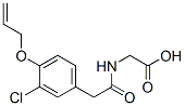 2-[[[3-Chloro-4-(2-propenyloxy)phenyl]acetyl]amino]acetic acid CAS#: 54139-62-7