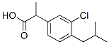 2-(3-Chloro-4-isobutylphenyl)propionic acid CAS#: 58880-41-4