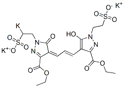 2-[3-Ethoxycarbonyl-4-[3-[3-ethoxycarbonyl-5-oxo-1-(2-potassiosulfoethyl)-2-pyrazolin-4-ylidene]-1-propenyl]-5-hydroxy-1H-pyrazol-1-yl]ethane-1-sulfonic acid potassium salt CAS#: 51026-41-6