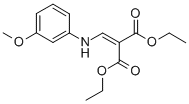 2-[(3-METHOXYPHENYLAMINO)-METHYLENE]MALONIC ACID DIETHYL ESTER CAS#: 56881-19-7