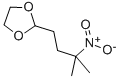 2-(3-METHYL-3-NITROBUTYL)-1,3-DIOXOLANE CAS#: 57620-56-1