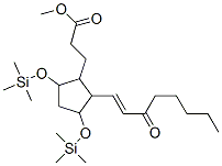 2-(3-Oxo-1-octenyl)-3,5-bis[(trimethylsilyl)oxy]cyclopentanepropionic acid methyl ester CAS#: 56273-16-6