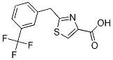 2-(3-(TrifluoroMethyl)benzyl)thiazole-4-carboxylic acid CAS#: 478030-66-9