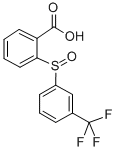 2-[(3-Trifluoromethylphenyl)sulfinyl]benzoic acid CAS#: 58844-70-5