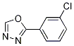 2-(3-chlorophenyl)-1,3,4-oxadiazole CAS#: 5378-33-6