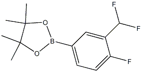 2-(3-(difluoroMethyl)-4-fluorophenyl)-4,4,5,5-tetraMethyl-1,3,2-dioxaborolane CAS#: 445303-65-1