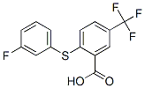 2-[(3-fluorophenyl)thio]-5-(trifluoromethyl)benzoic acid CAS#: 53542-36-2
