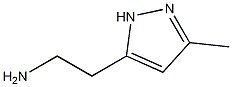 2-(3-methyl-1H-pyrazol-5-yl)ethanamine CAS#: 54055-40-2