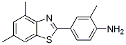 2-(3-methyl-4-aminophenyl)-4,6-dimethylbenzothiazole CAS#: 5855-93-6