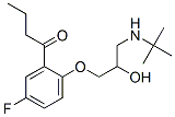 2'-[3-(tert-butylamino)-2-hydroxypropoxy]-5'-fluorobutyrophenone CAS#: 58930-32-8