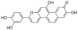 2-(3,4-Dihydroxyphenyl)-8,11-dihydroxy-9H-phenanthro[2,1-b]pyran-9-one CAS#: 55483-18-6
