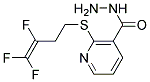 2-[(3,4,4-Trifluorobut-3-en-1-yl)thio]nicotinohydrazide CAS#: 478247-67-5