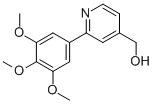 (2-(3,4,5-TRIMETHOXYPHENYL)PYRIDIN-4-YL)METHANOL CAS#: 427885-84-5