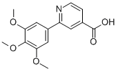 2-(3,4,5-TRIMETHOXYPHENYL)PYRIDINE-4-CARBOXYLIC ACID CAS#: 427886-03-1