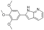 2-(3,4,5-Trimethoxyphenyl)-1H-pyrrolo[2,3-b]pyridine CAS#: 479551-35-4