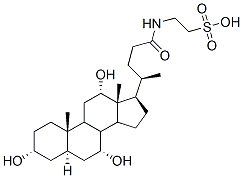 2-[[(3a,5a,7a,12a)-3,7,12-trihydroxy-24-oxocholan-24-yl]amino]-Ethanesulfonic acid CAS#: 59005-70-8