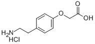 2-(4-(2-AMINOETHYL)PHENOXY)ACETIC ACID HYDROCHLORIDE CAS#: 55458-85-0