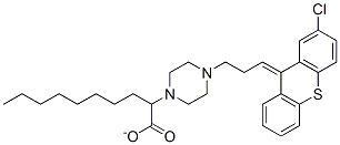 2-[4-[3-(2-chloro-9H-thioxanthen-9-ylidene)propyl]piperazinyl] decanoate CAS#: 55501-05-8