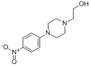 2-[4-(4-NITROPHENYL)PIPERAZINO]-1-ETHANOL CAS#: 5521-38-0