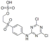 2-[[4-[(4,6-dichloro-1,3,5-triazin-2-yl)amino]phenyl]sulphonyl]ethyl hydrogen sulphate CAS#: 52610-09-0