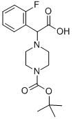 2-(4-BOC-PIPERAZINYL)-2-(2-FLUORO-PHENYL)ACETIC ACID CAS#: 444892-80-2