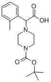 2-(4-BOC-PIPERAZINYL)-2-(2-METHYLPHENYL)ACETIC ACID CAS#: 444893-65-6