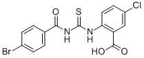 2-[[[(4-BROMOBENZOYL)AMINO]THIOXOMETHYL]AMINO]-5-CHLORO-BENZOIC ACID CAS#: 532981-21-8
