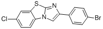 2-(4-BROMOPHENYL)-7-CHLOROIMIDAZO[2,1-B]BENZOTHIAZOLE CAS#: 56921-74-5