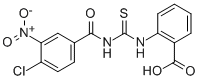 2-[[[(4-CHLORO-3-NITROBENZOYL)AMINO]THIOXOMETHYL]AMINO]-BENZOIC ACID CAS#: 532406-82-9