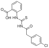 2-[[[[(4-CHLOROPHENYL)ACETYL]AMINO]THIOXOMETHYL]AMINO]-BENZOIC ACID CAS#: 461416-01-3