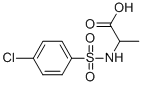 2-([(4-CHLOROPHENYL)SULFONYL]AMINO)PROPANOIC ACID CAS#: 59724-70-8