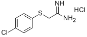 2-[(4-CHLOROPHENYL)THIO]ETHANIMIDAMIDE HYDROCHLORIDE CAS#: 50837-20-2
