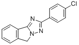2-(4-Chlorophenyl)-5H-(1,2,4)triazolo(5,1-a)isoindole CAS#: 57312-03-5